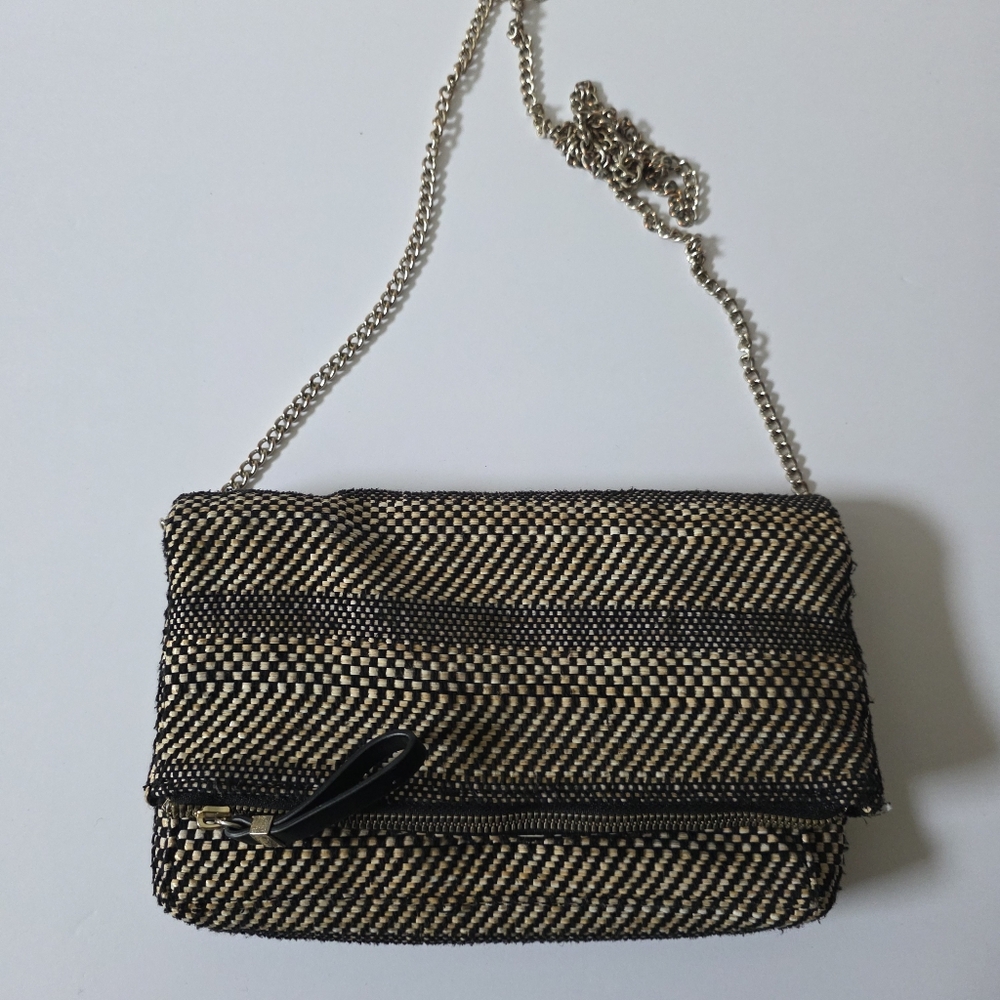 In Every Story... Natural/Black Crossbody